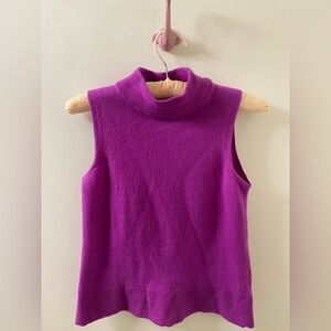 Tahari Merino Wool Sleeveless Top